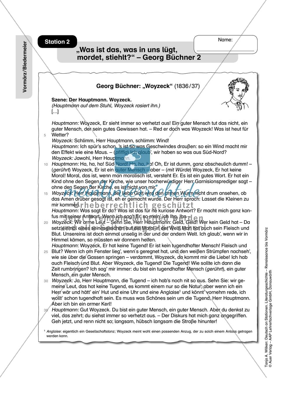Literaturgeschichte: Vormärz / Biedermeier Preview 10