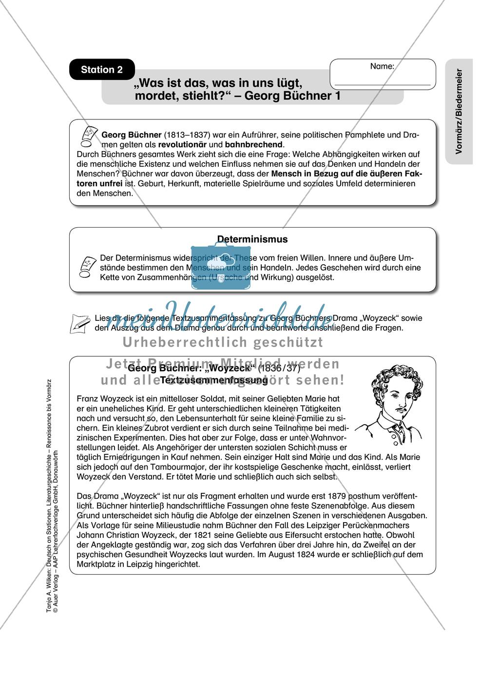 Literaturgeschichte: Vormärz / Biedermeier Preview 9