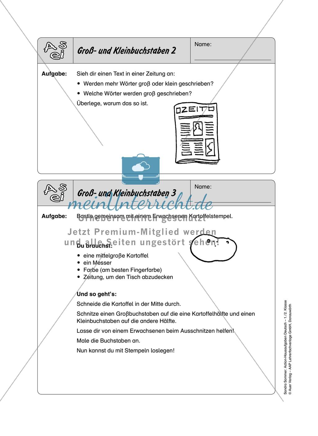 Hausaufgaben: Buchstaben und Laute Preview 15