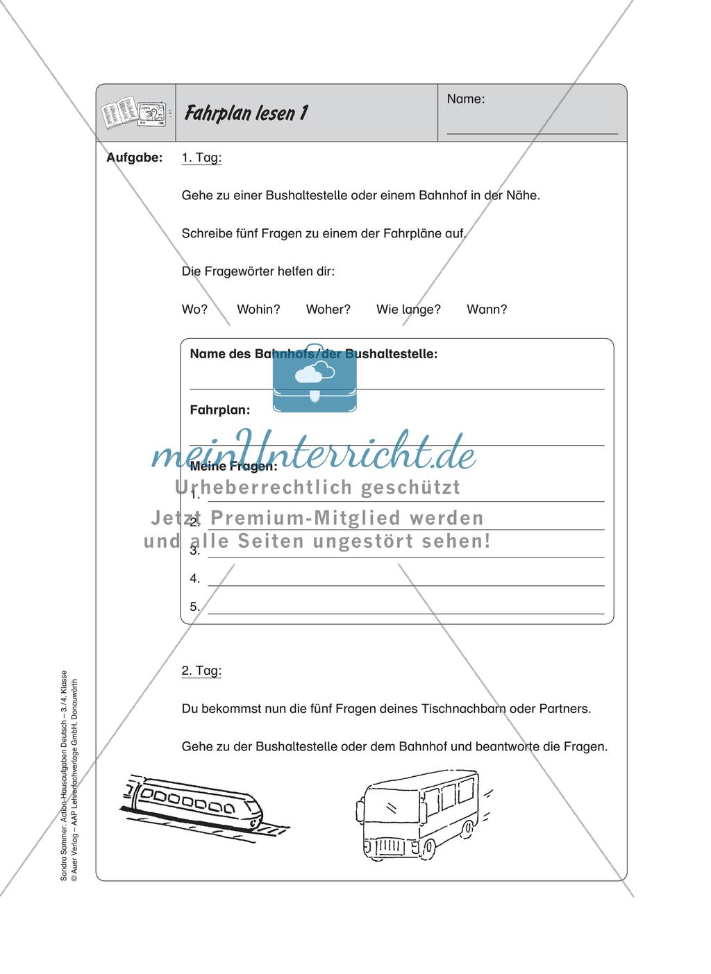 Bewegte Hausaufgaben: Mit Texten und Medien umgehen Preview 13