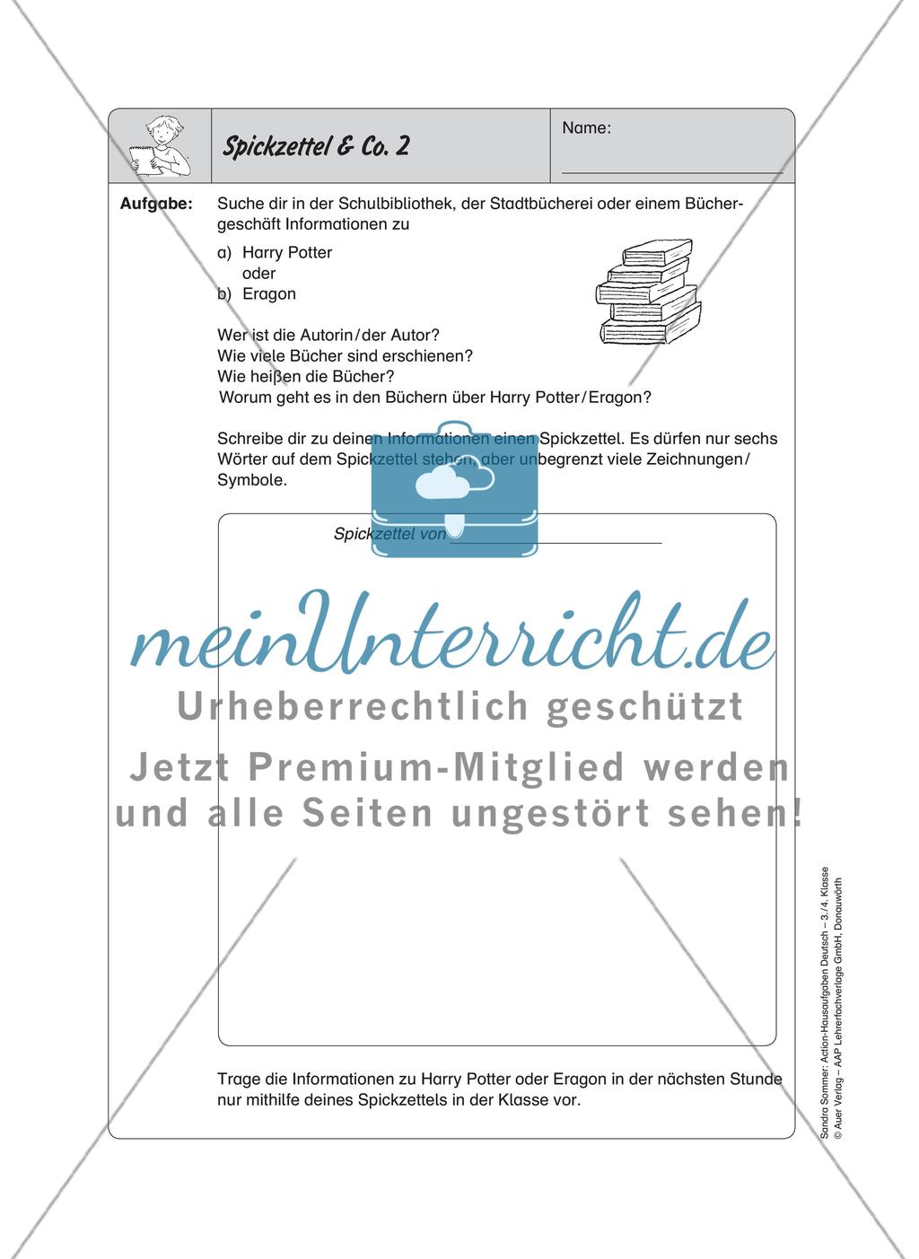 Bewegte Hausaufgaben: Präsentieren Preview 4