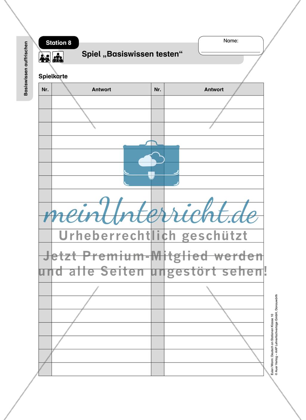 Basiswissen: Grammatik Preview 13