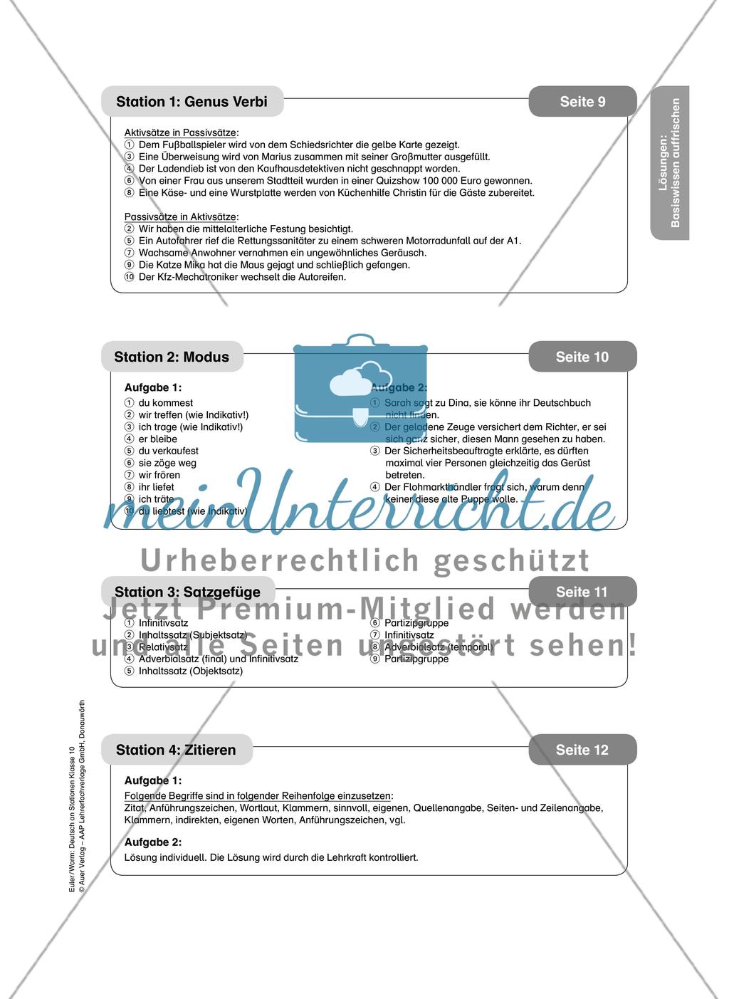 Basiswissen: Grammatik Preview 15