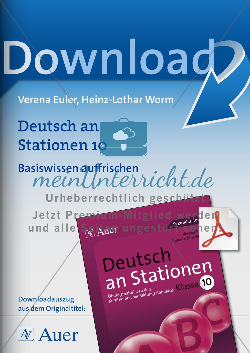 Basiswissen: Grammatik Preview 1