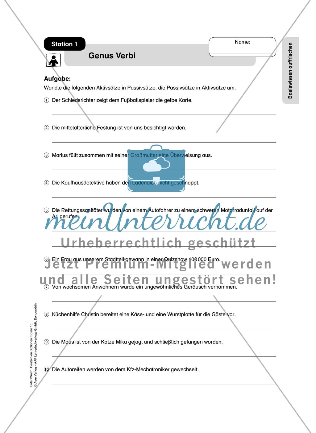Basiswissen: Grammatik Preview 5