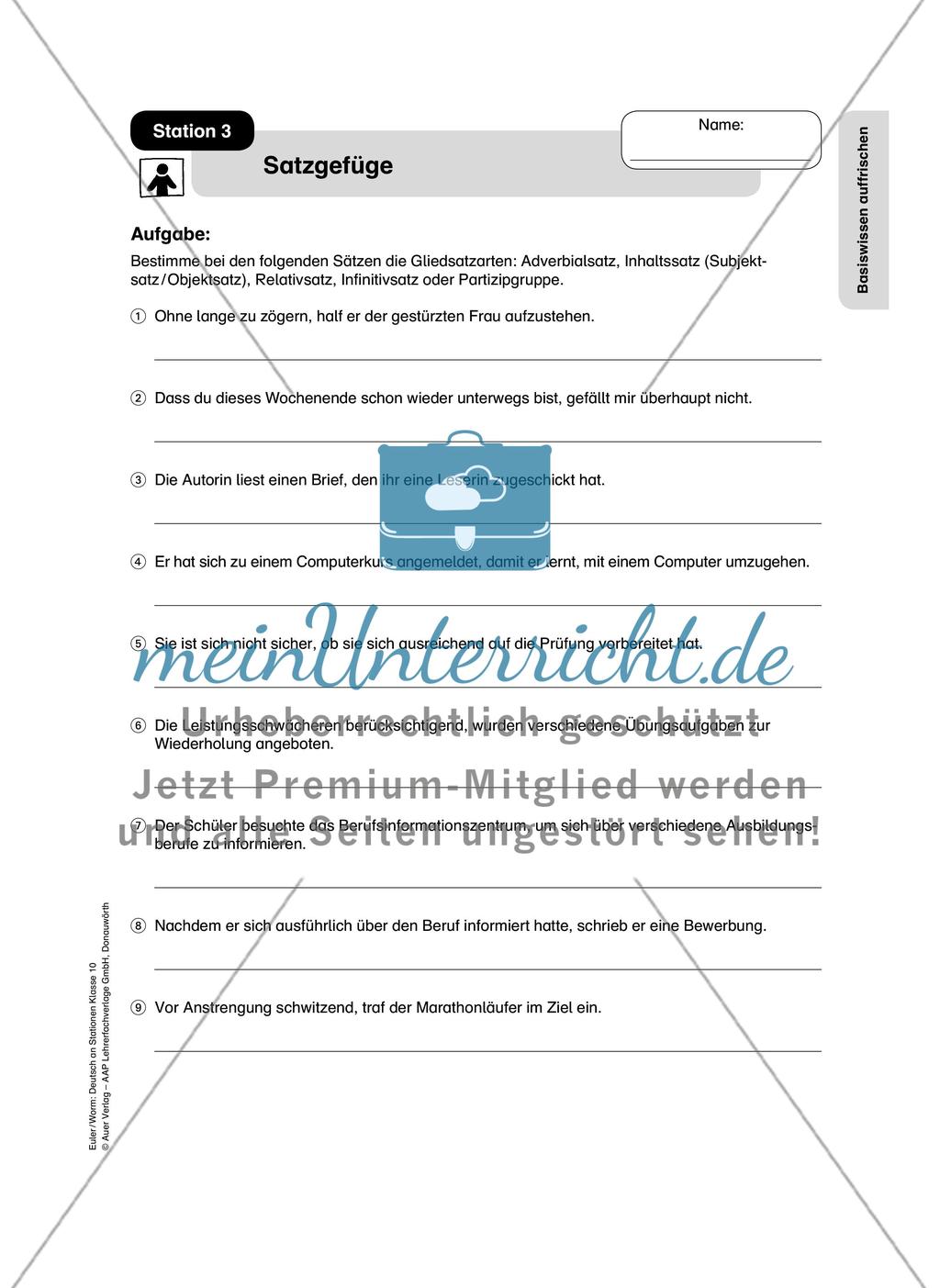 Basiswissen: Grammatik Preview 7