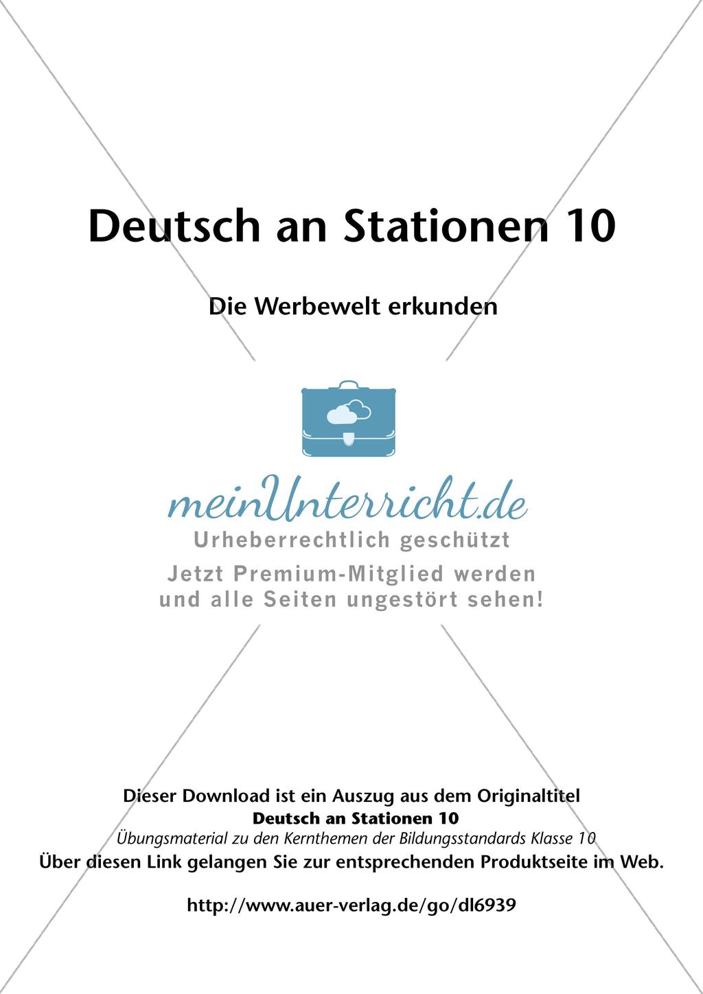 Erkundung der Werbewelt Preview 2