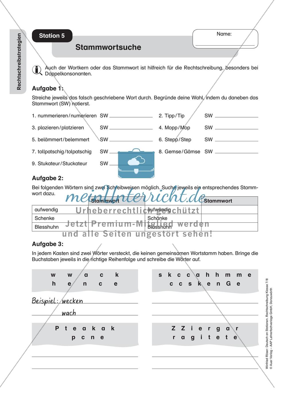 Rechtschreibstrategien Preview 8