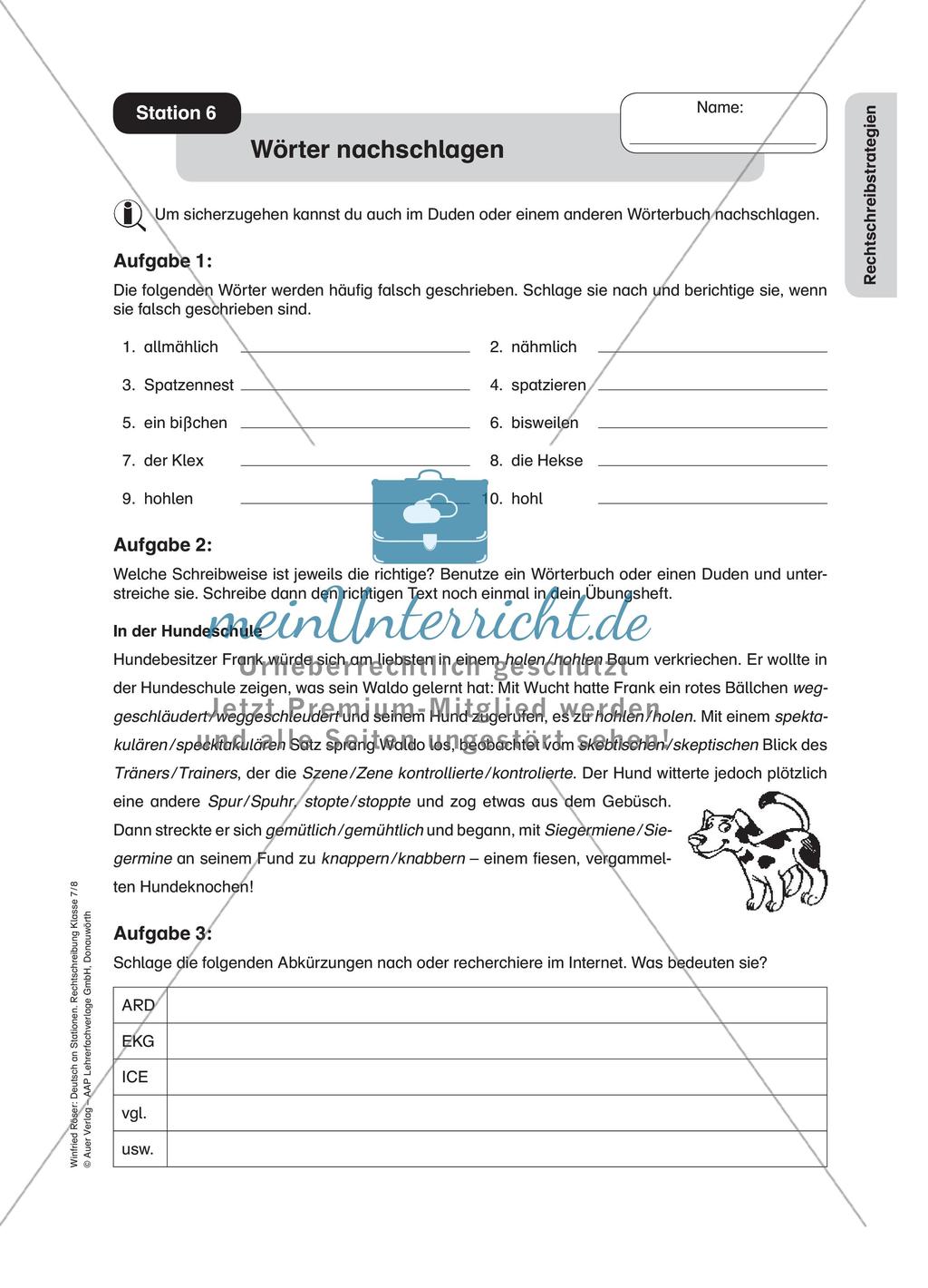 Rechtschreibstrategien Preview 9