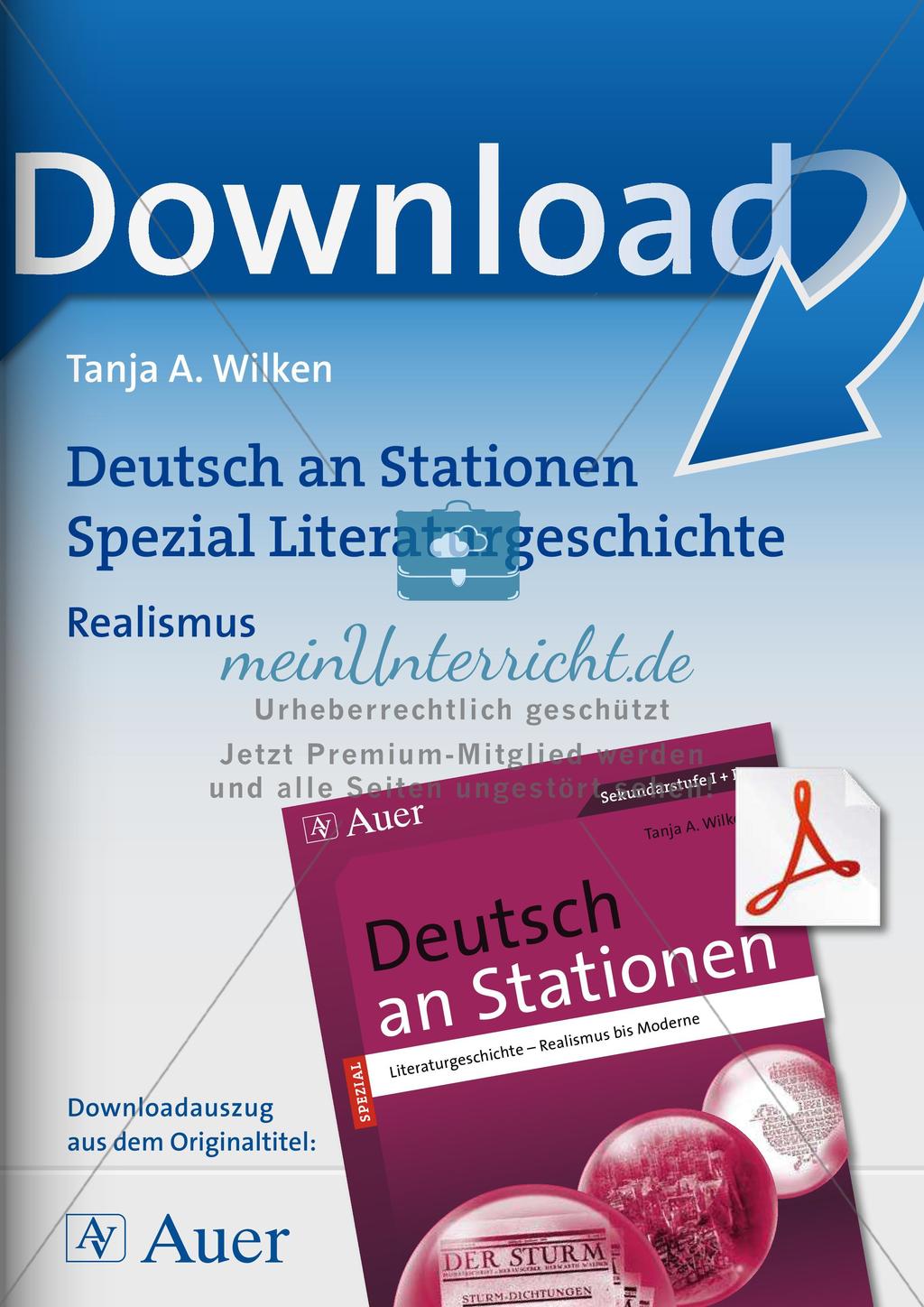 Literaturgeschichte: Realismus Preview 1