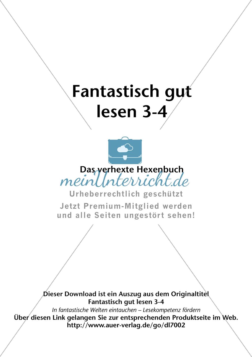 Leseförderung: Das verhexte Hexenbuch Preview 2