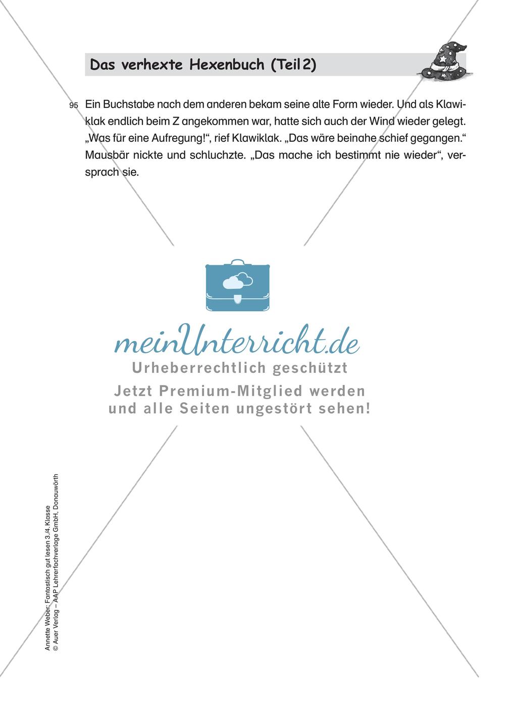 Leseförderung: Das verhexte Hexenbuch Preview 8