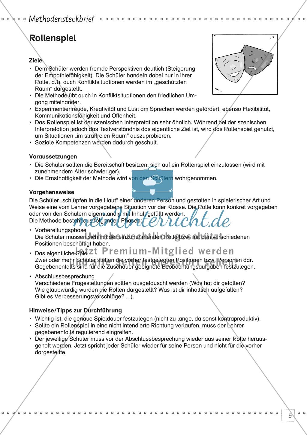 Kooperative Lernmethoden: Erzählungen vom Wochenende Preview 11