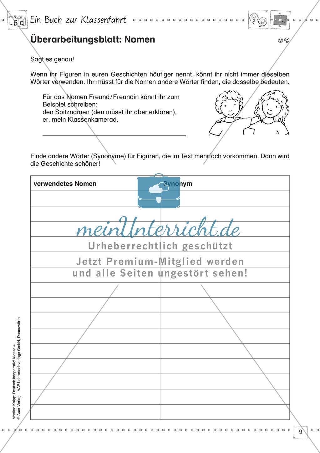 Kooperative Methoden: Ein Buch zur Klassenfahrt Preview 11