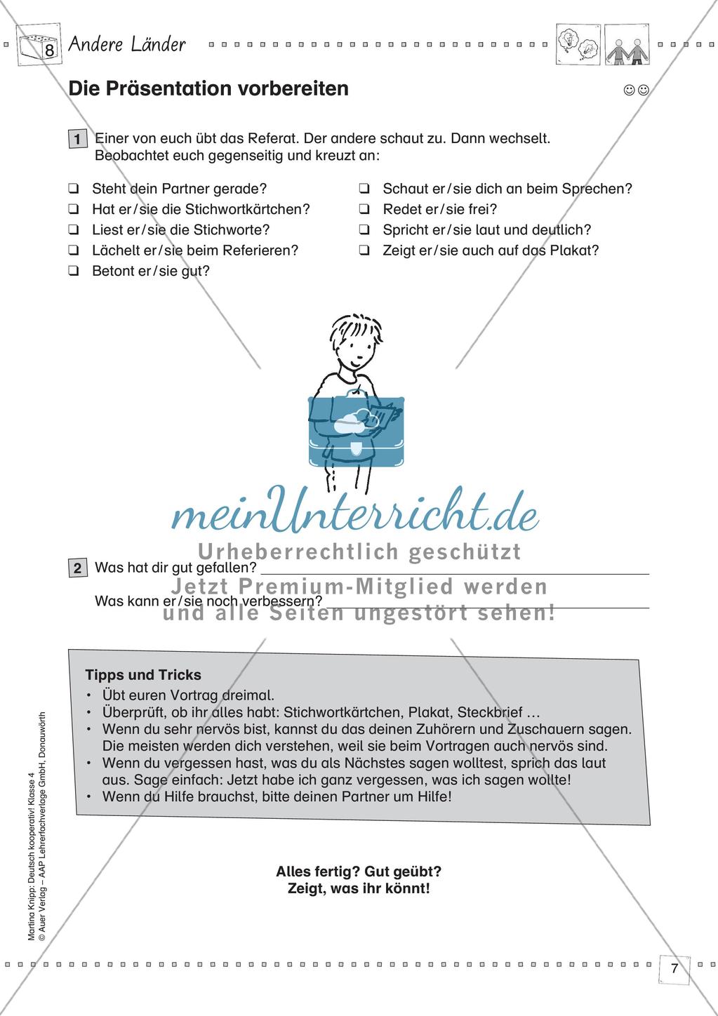 Kooperative Methoden: Referate über andere Länder Preview 9