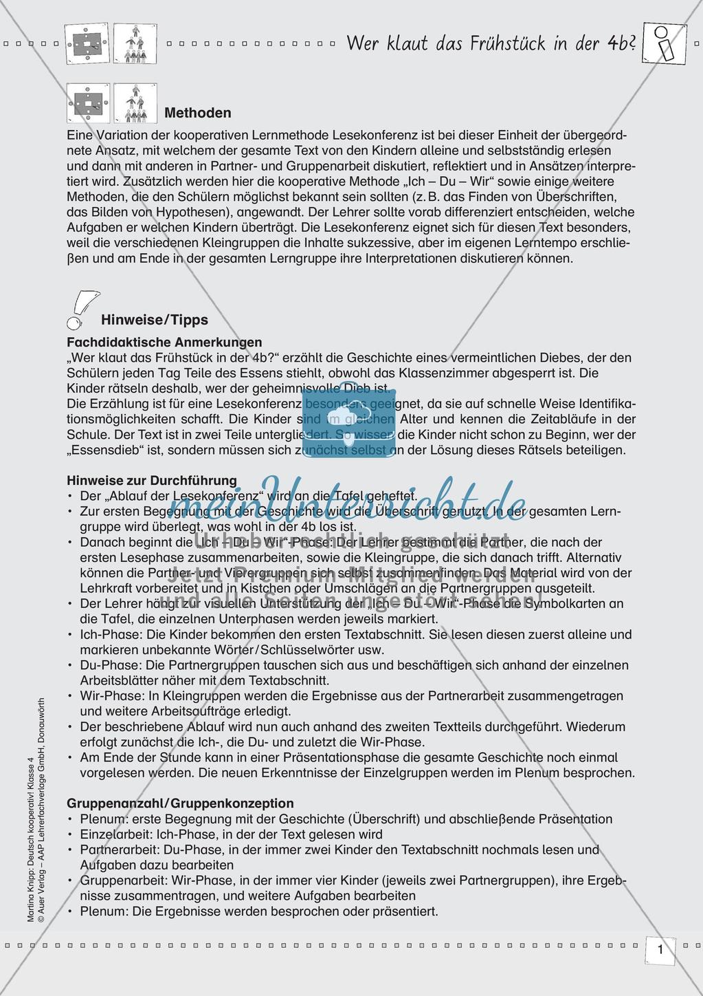 Kooperative Methoden: Texterschließung Preview 3