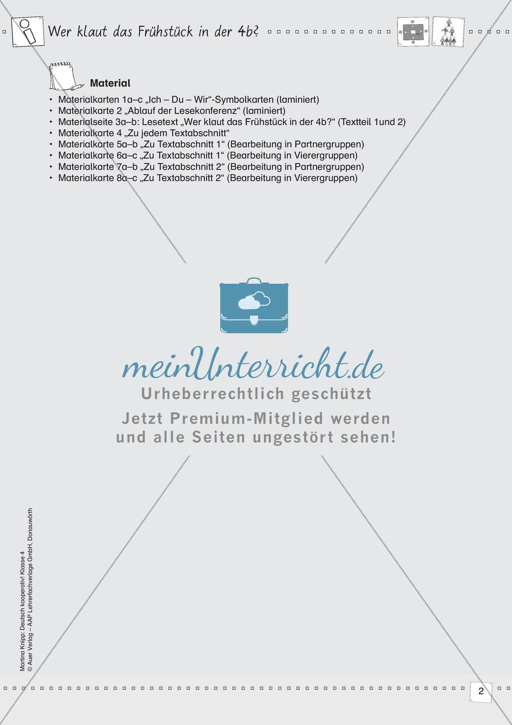 Kooperative Methoden: Texterschließung Preview 4