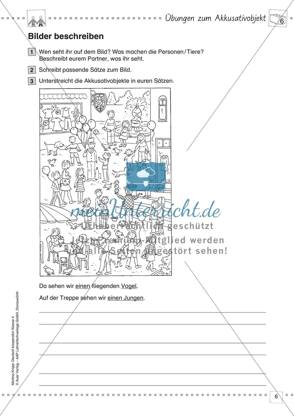 Kooperative Methoden: Akkusativobjekt Preview 8
