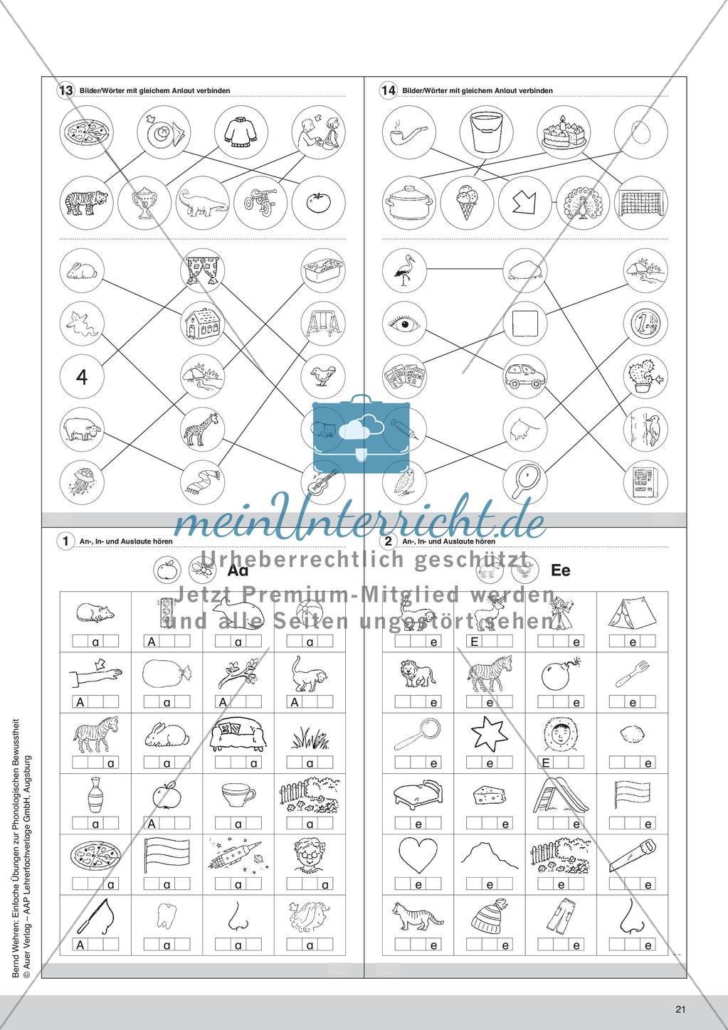 Training der Phonologischen Bewusstheit: Anlaute Preview 23
