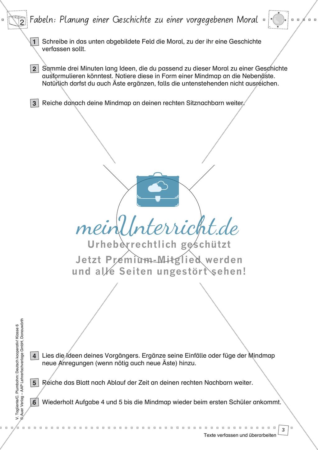 Verfassen und Überarbeiten von Fabeln Preview 5