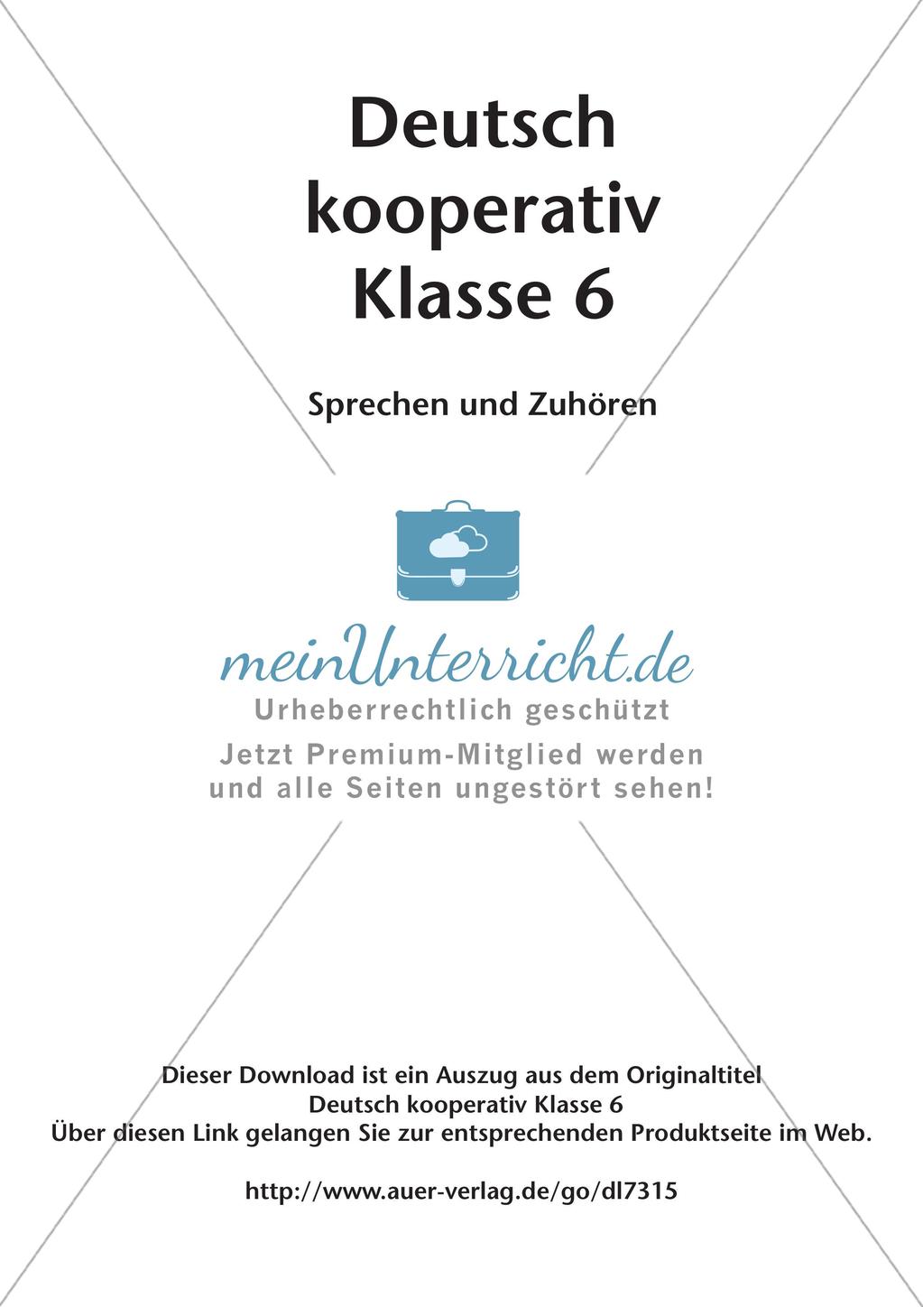 Sprechen und Zuhören Preview 2