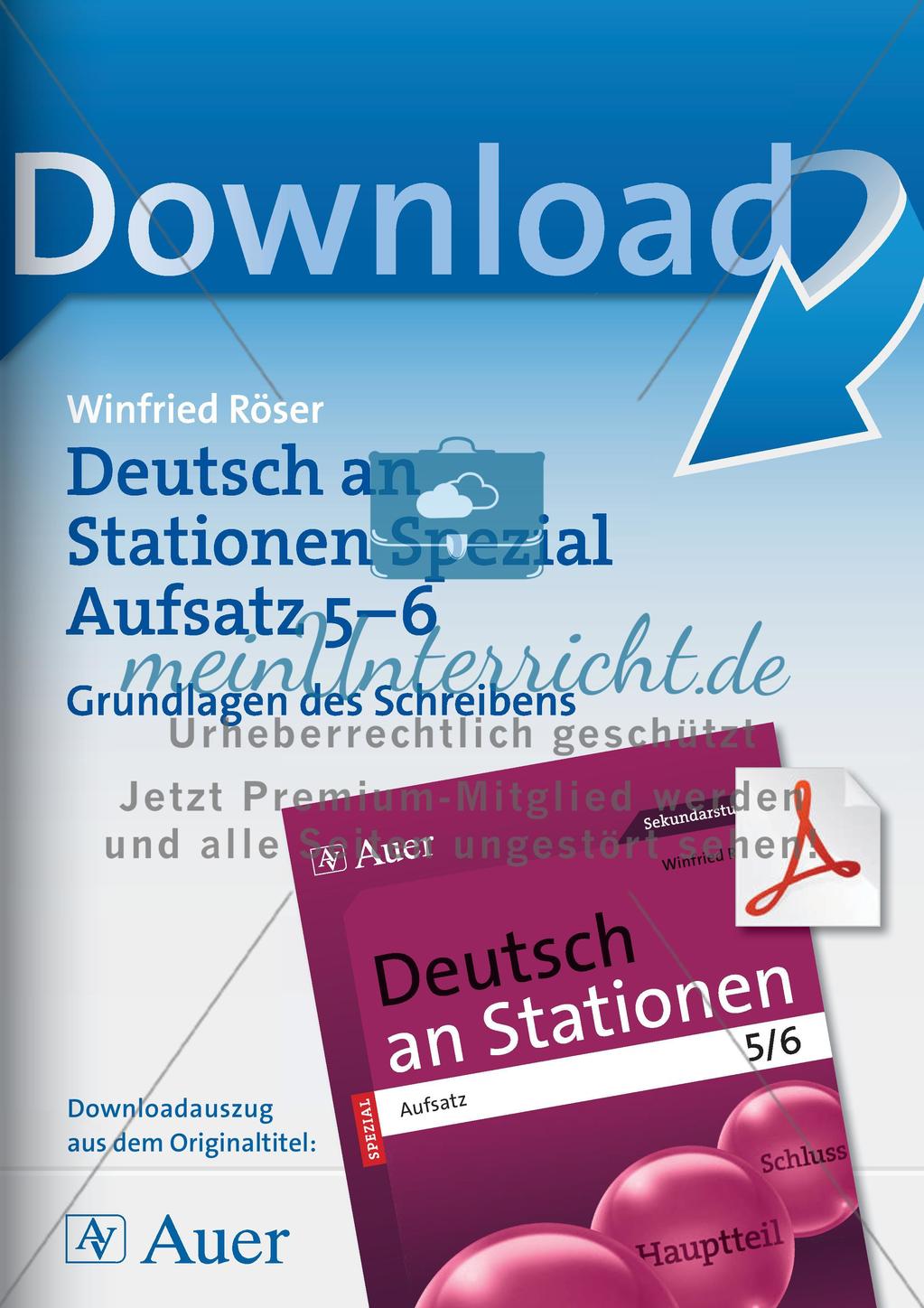 Aufsatzarbeit: Grundlagen Preview 1