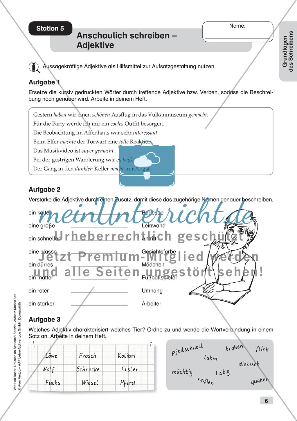 Aufsatzarbeit: Grundlagen Preview 8