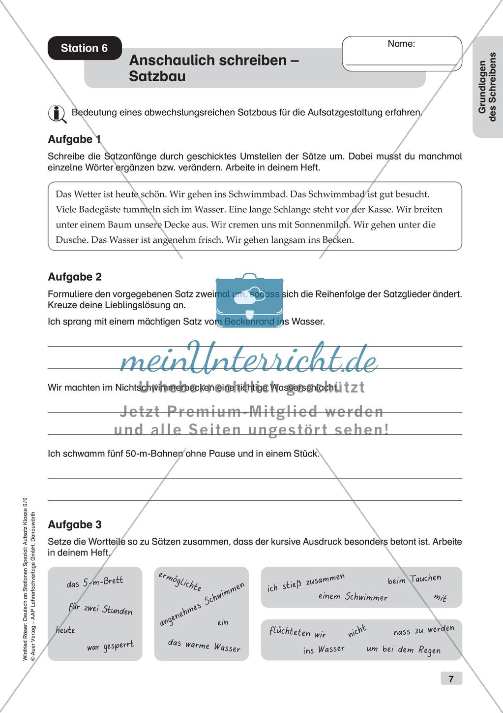 Aufsatzarbeit: Grundlagen Preview 9