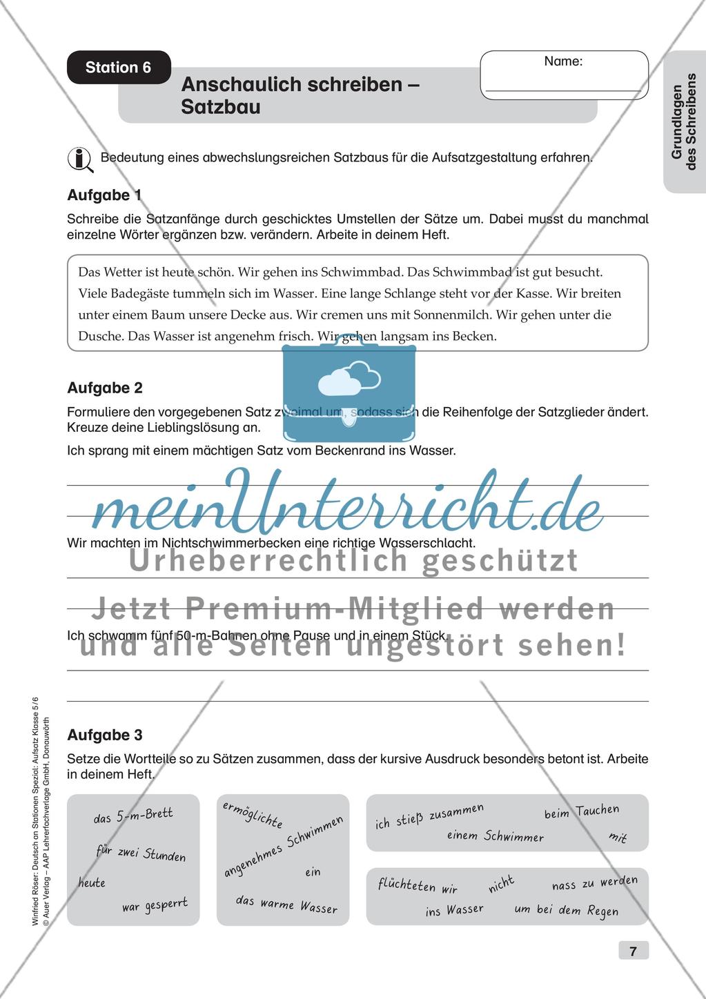Aufsatzarbeit: Grundlagen Preview 9