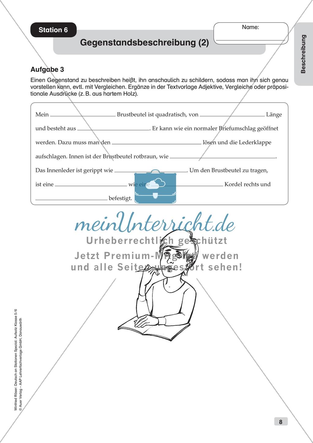 Aufsatzarbeit: Beschreibung Preview 10