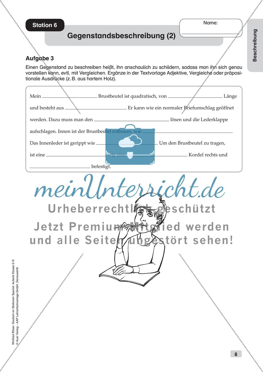 Aufsatzarbeit: Beschreibung Preview 10