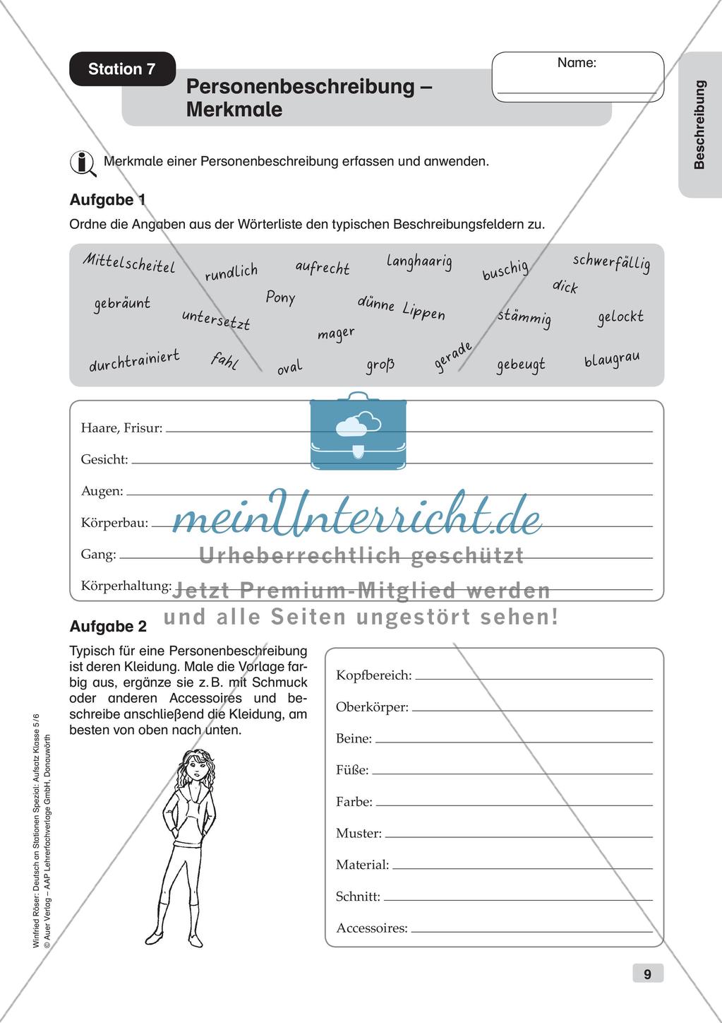 Aufsatzarbeit: Beschreibung Preview 11