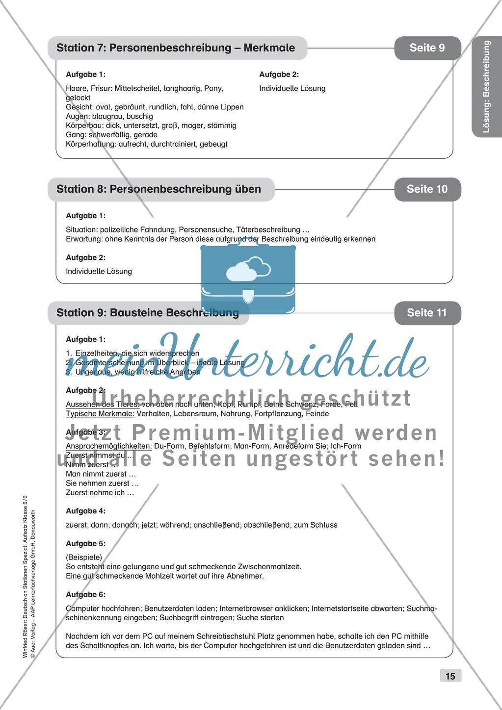 Aufsatzarbeit: Beschreibung Preview 17