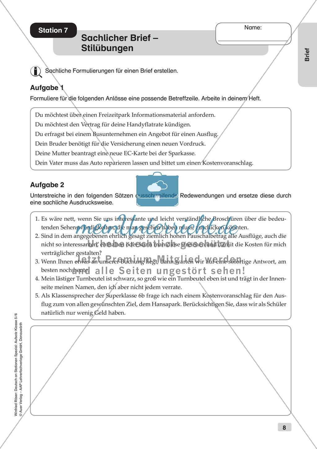 Aufsatzarbeit: Brief Preview 10