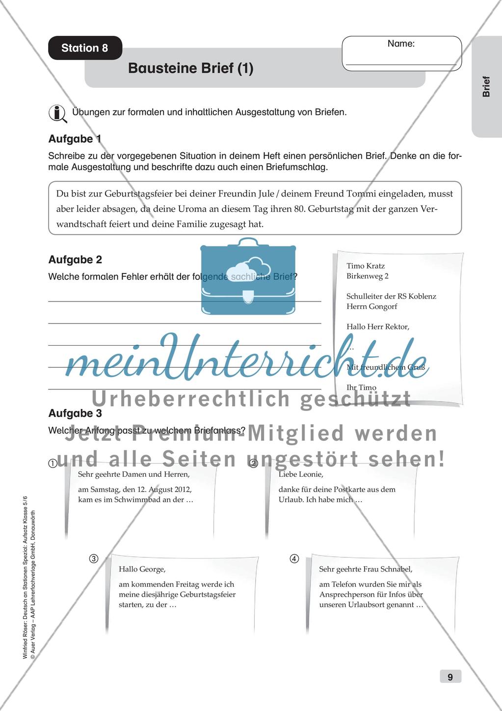 Aufsatzarbeit: Brief Preview 11