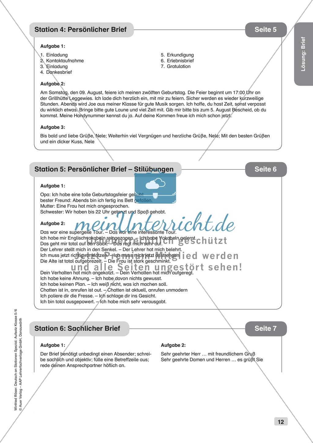 Aufsatzarbeit: Brief Preview 14