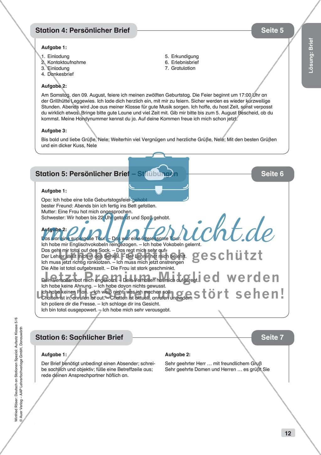Aufsatzarbeit: Brief Preview 14
