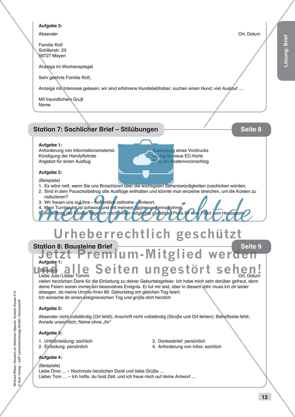 Aufsatzarbeit: Brief Preview 15