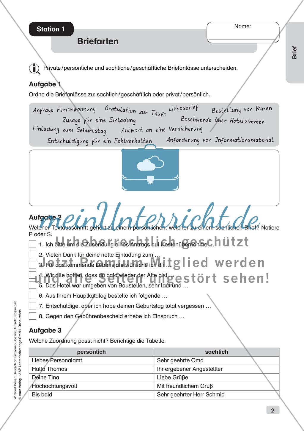 Aufsatzarbeit: Brief Preview 4