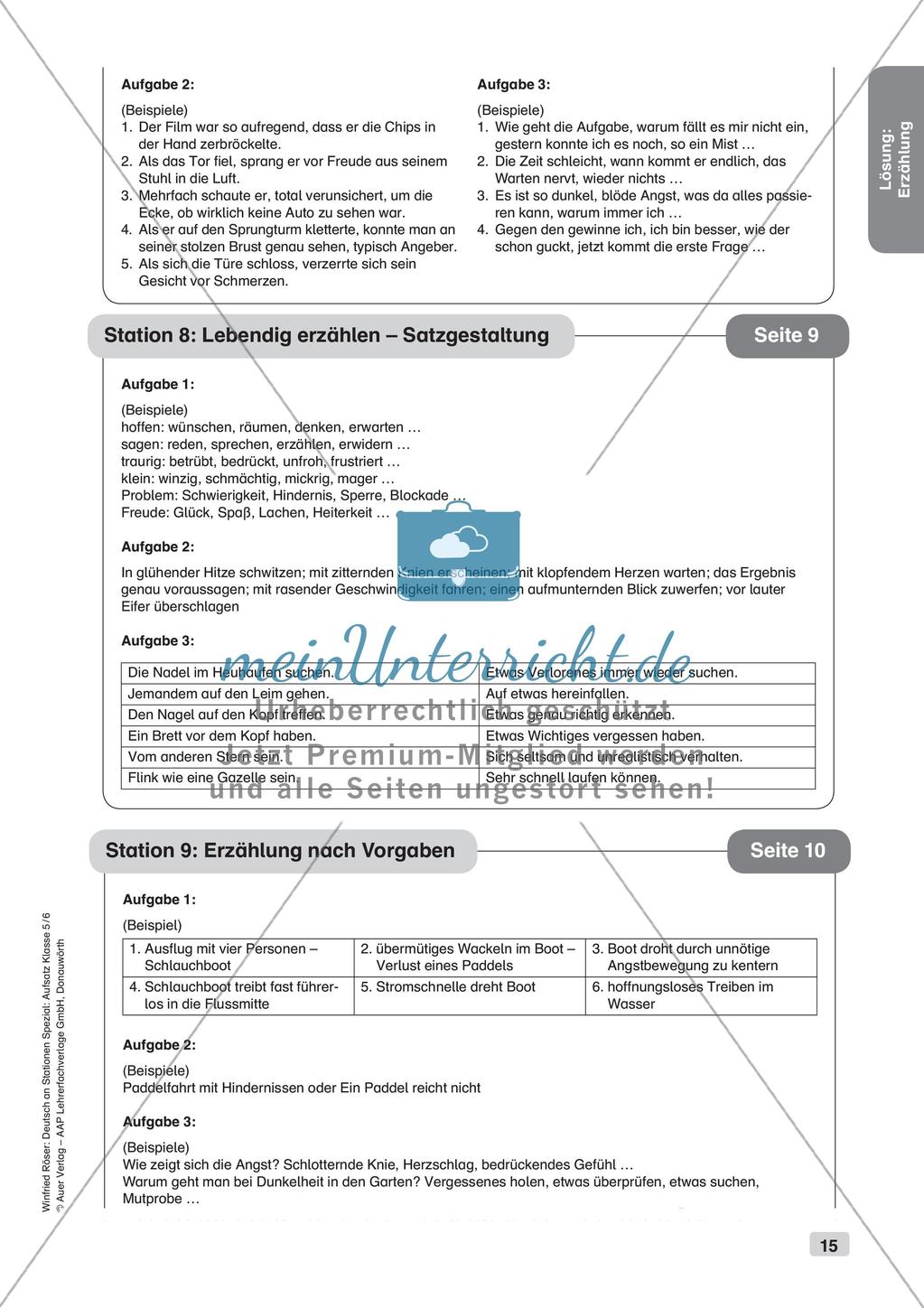 Aufsatzarbeit: Erzählung Preview 17