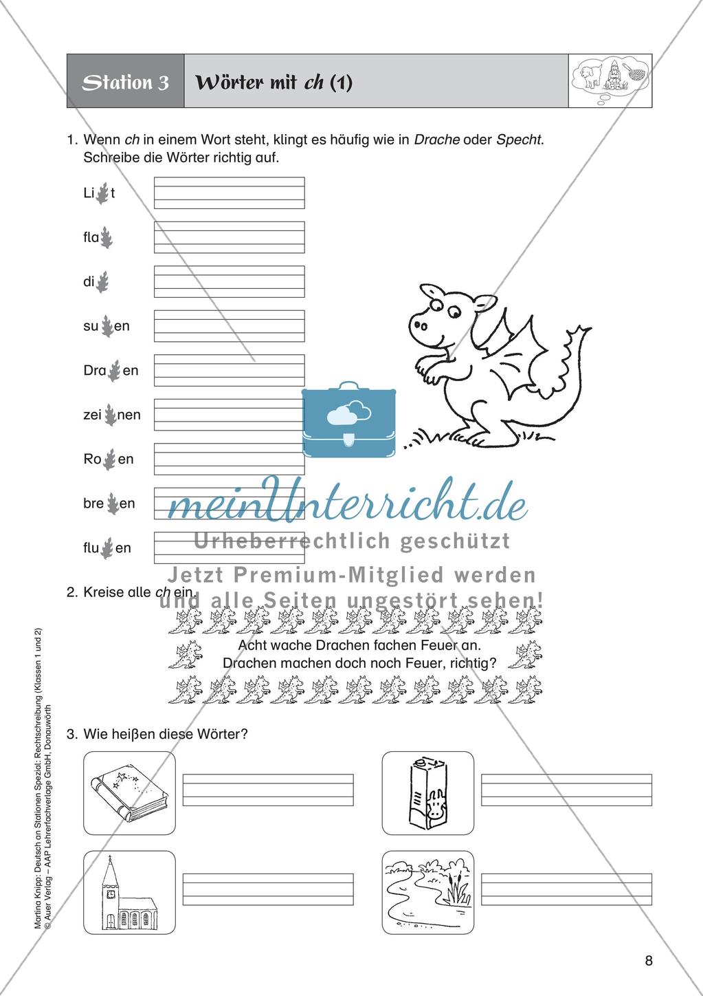 Rechtschreibung im Anfangsunterricht: Einzelne Rechtschreibphänomene Preview 10