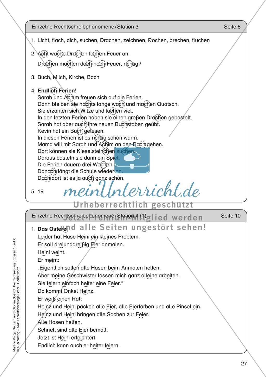 Rechtschreibung im Anfangsunterricht: Einzelne Rechtschreibphänomene Preview 29