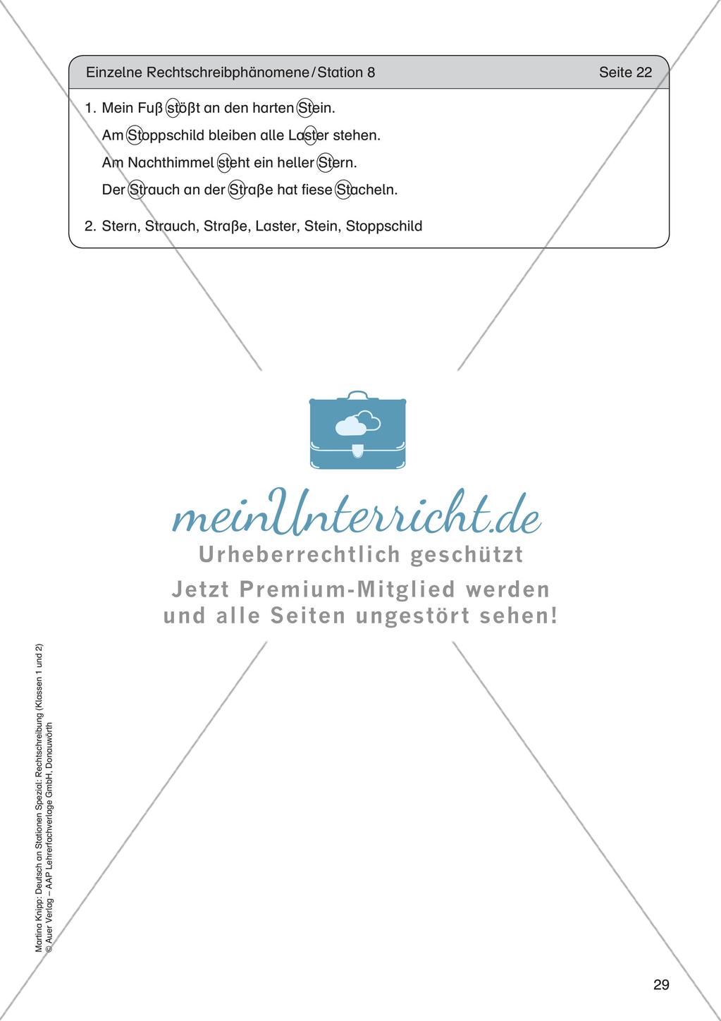 Rechtschreibung im Anfangsunterricht: Einzelne Rechtschreibphänomene Preview 31