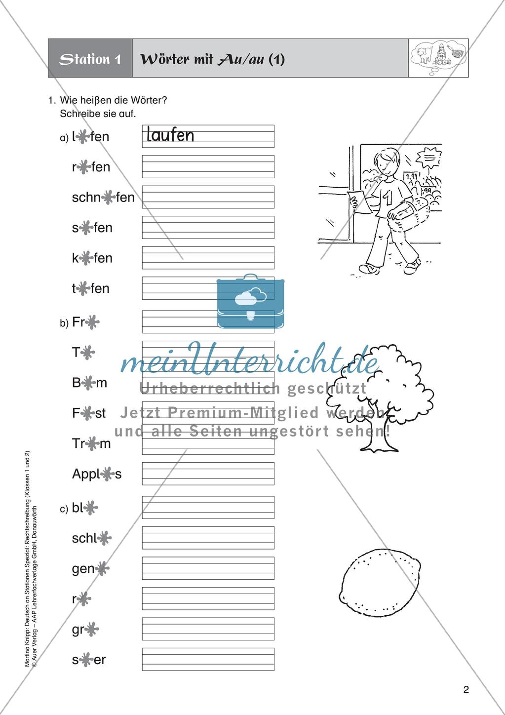 Rechtschreibung im Anfangsunterricht: Einzelne Rechtschreibphänomene Preview 4