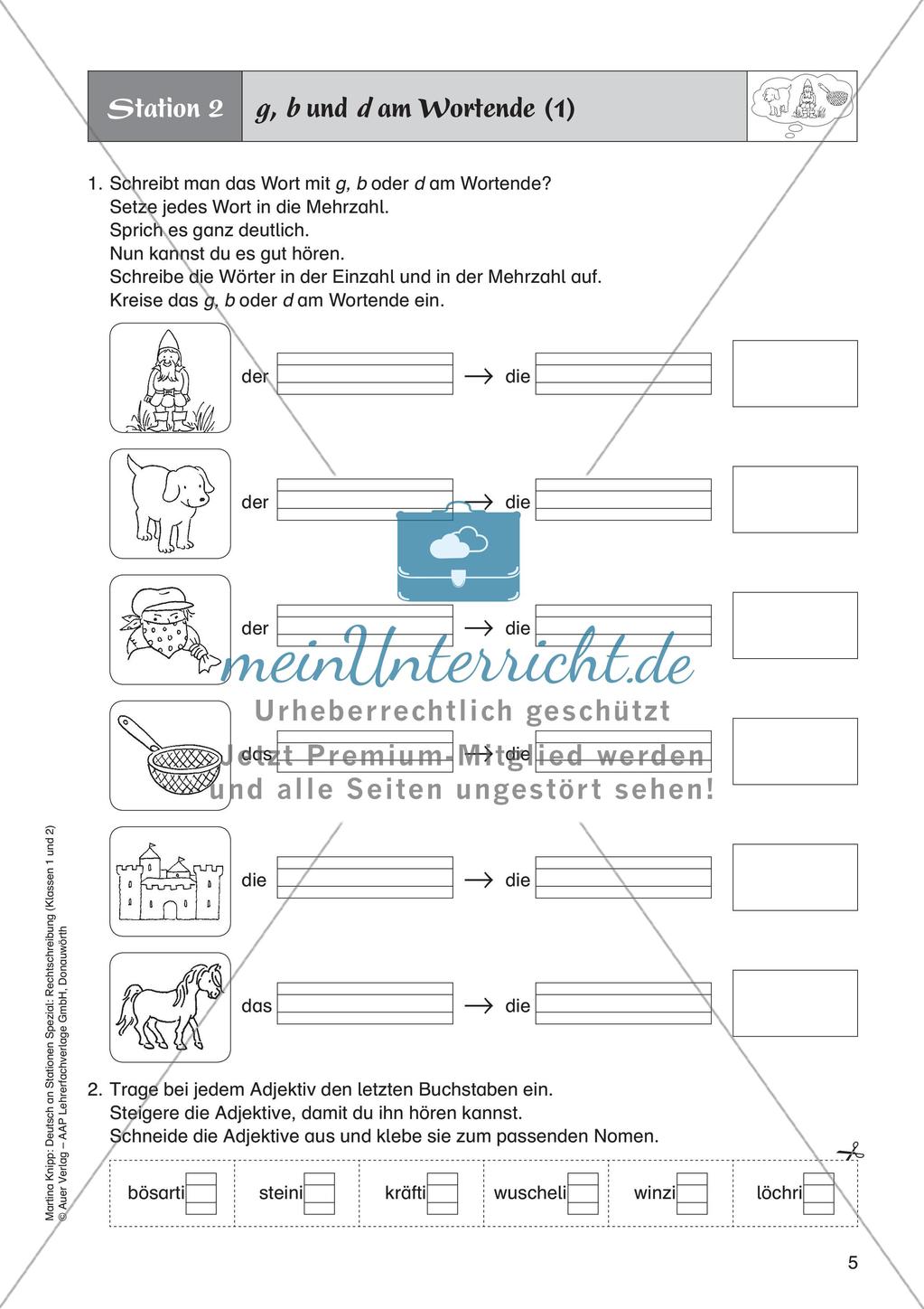 Rechtschreibung im Anfangsunterricht: Einzelne Rechtschreibphänomene Preview 7