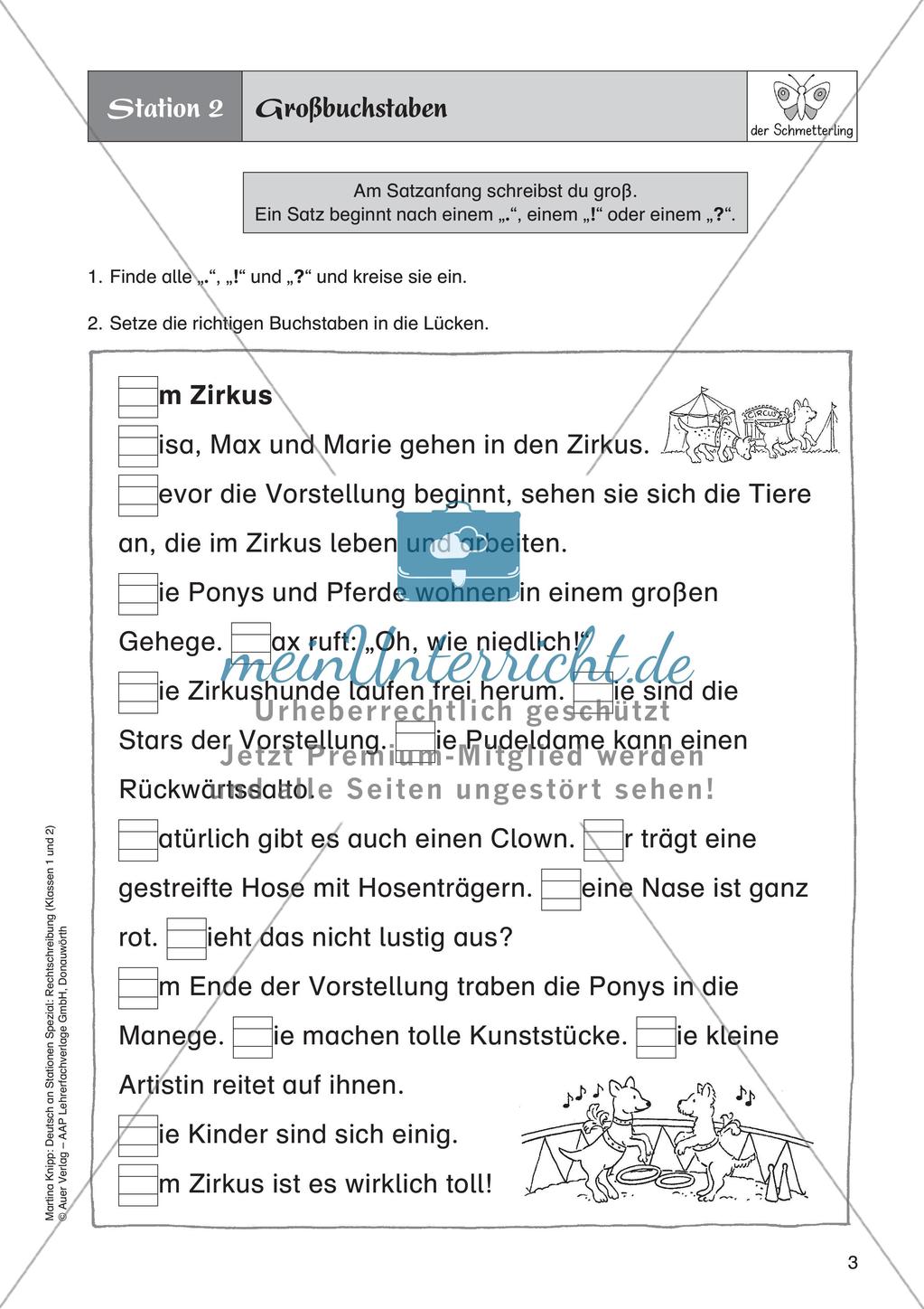 Rechtschreibung im Anfangsunterricht: Großschreibung Preview 5