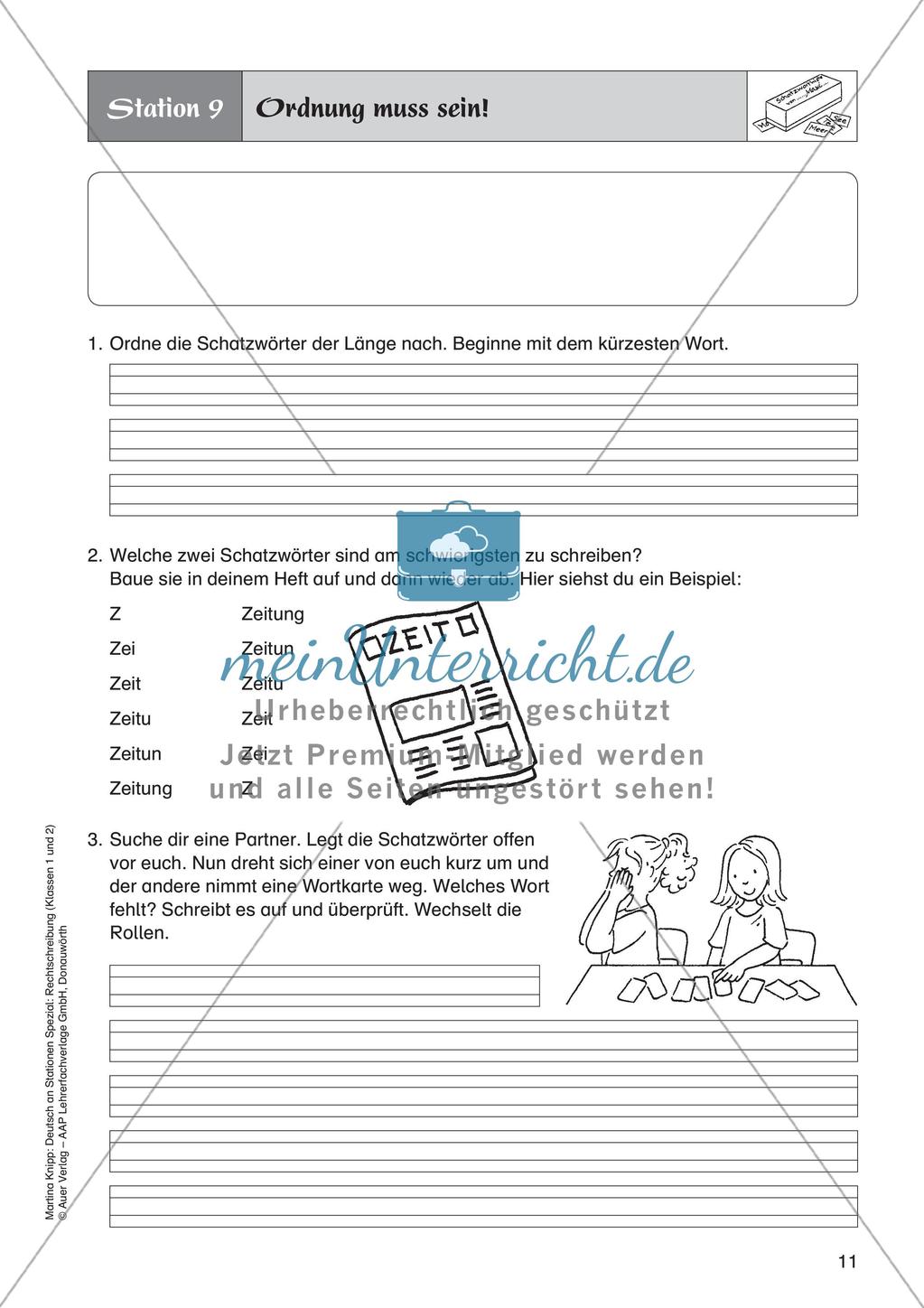 Rechtschreibung im Anfangsunterricht: Grundwortschatz Preview 13