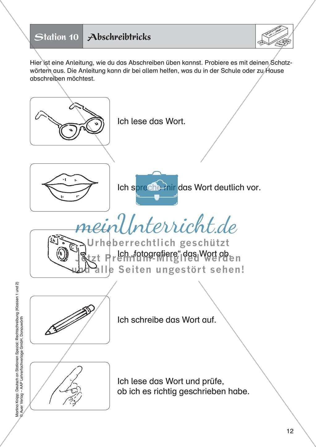 Rechtschreibung im Anfangsunterricht: Grundwortschatz Preview 14