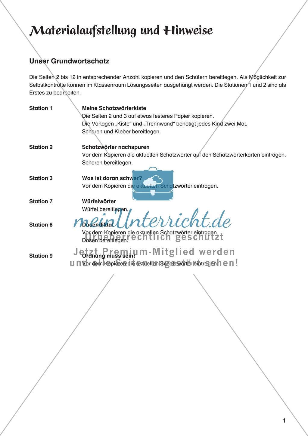 Rechtschreibung im Anfangsunterricht: Grundwortschatz Preview 3