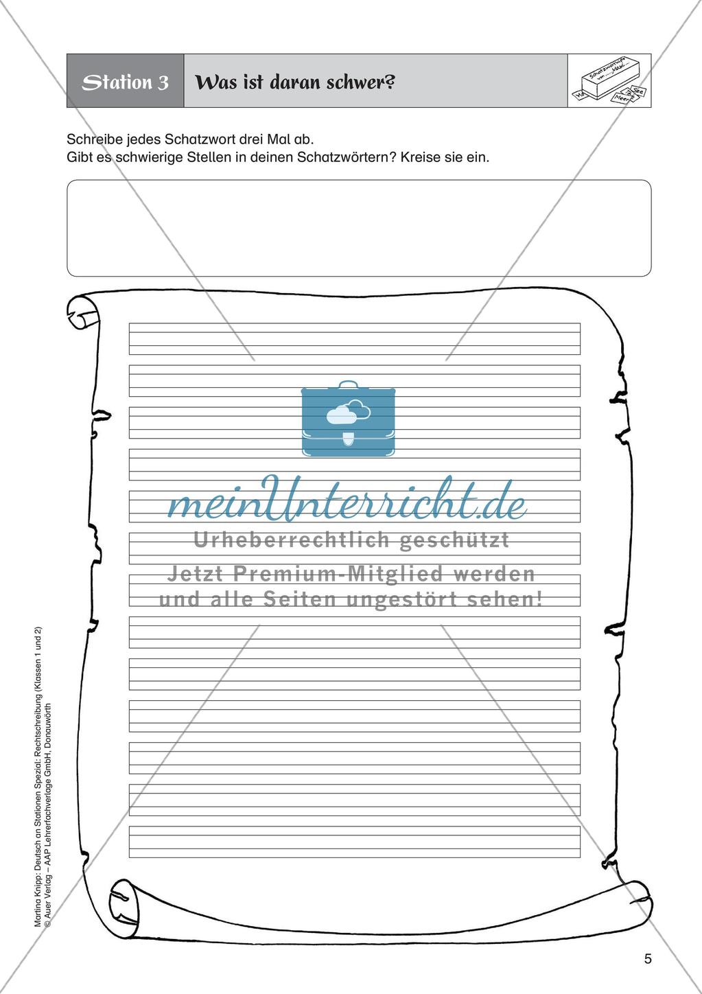 Rechtschreibung im Anfangsunterricht: Grundwortschatz Preview 7